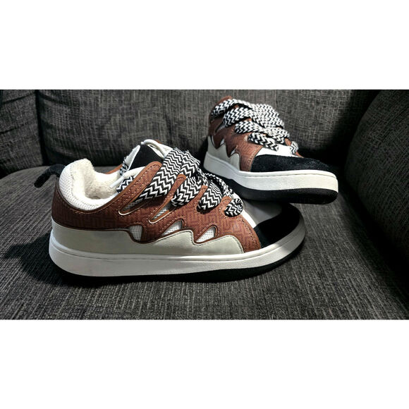 Steve Madden Roaring ROAR02S1 Brown/White Men’s 9.5M - Picture 2 of 8